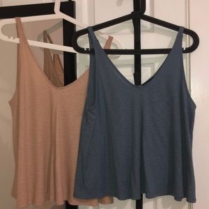 3/$10 Bundles only: Set of 2 Ribbed swing tops